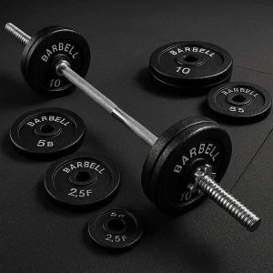 Adjustable Home Gym Barbell Set - Durable & Versatile for Strength Training
