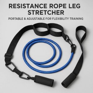 Resistance Rope Leg Stretcher - Portable & Adjustable for Flexibility Training